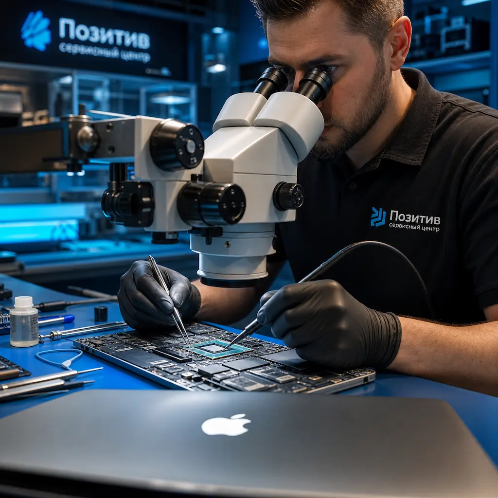 Замена видеокарты Apple MacBook в Ревде