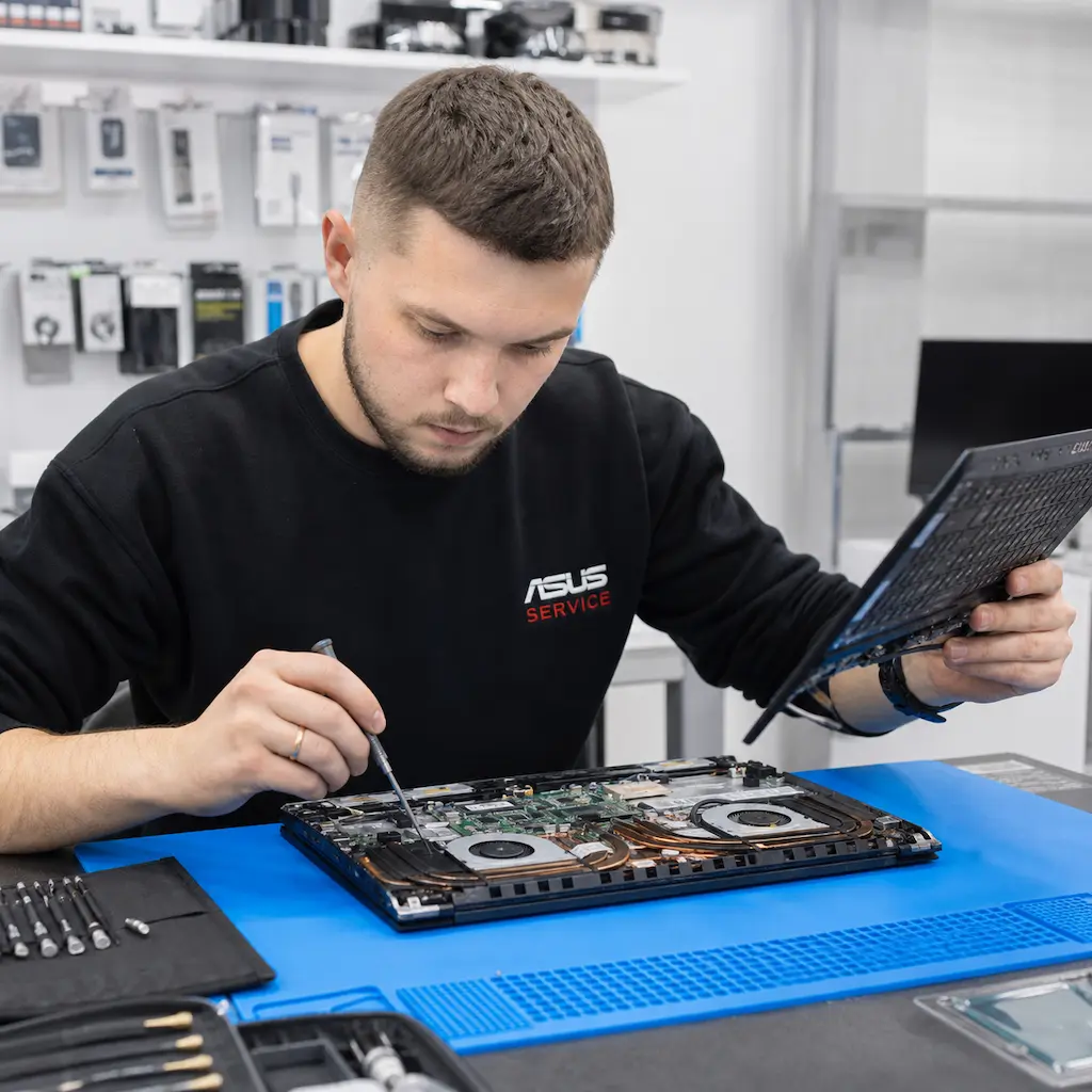 заменить клавиатуру на ноутбуке Asus в Ревде