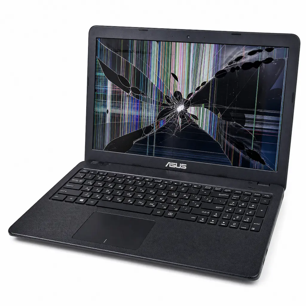 поменять матрицу ноутбука Asus в Ревде