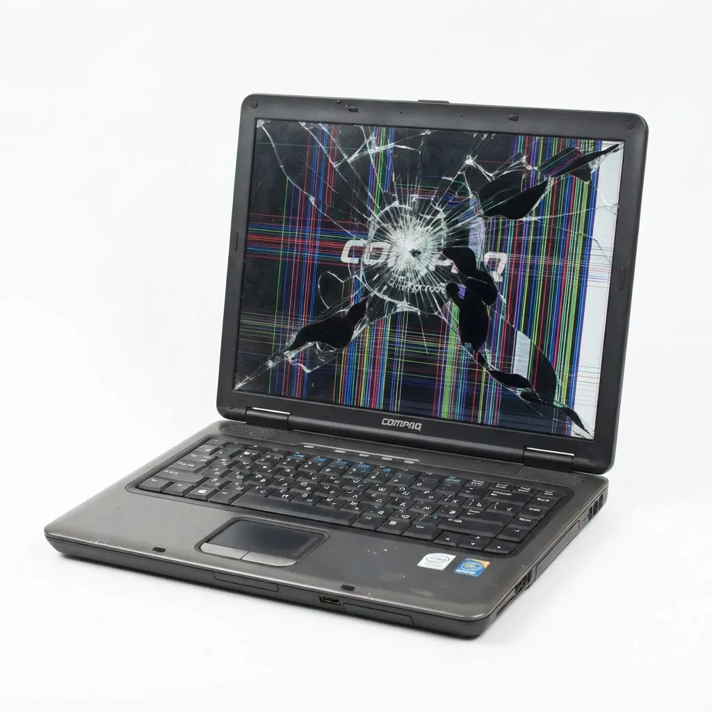 поменять матрицу ноутбука Compaq в Ревде