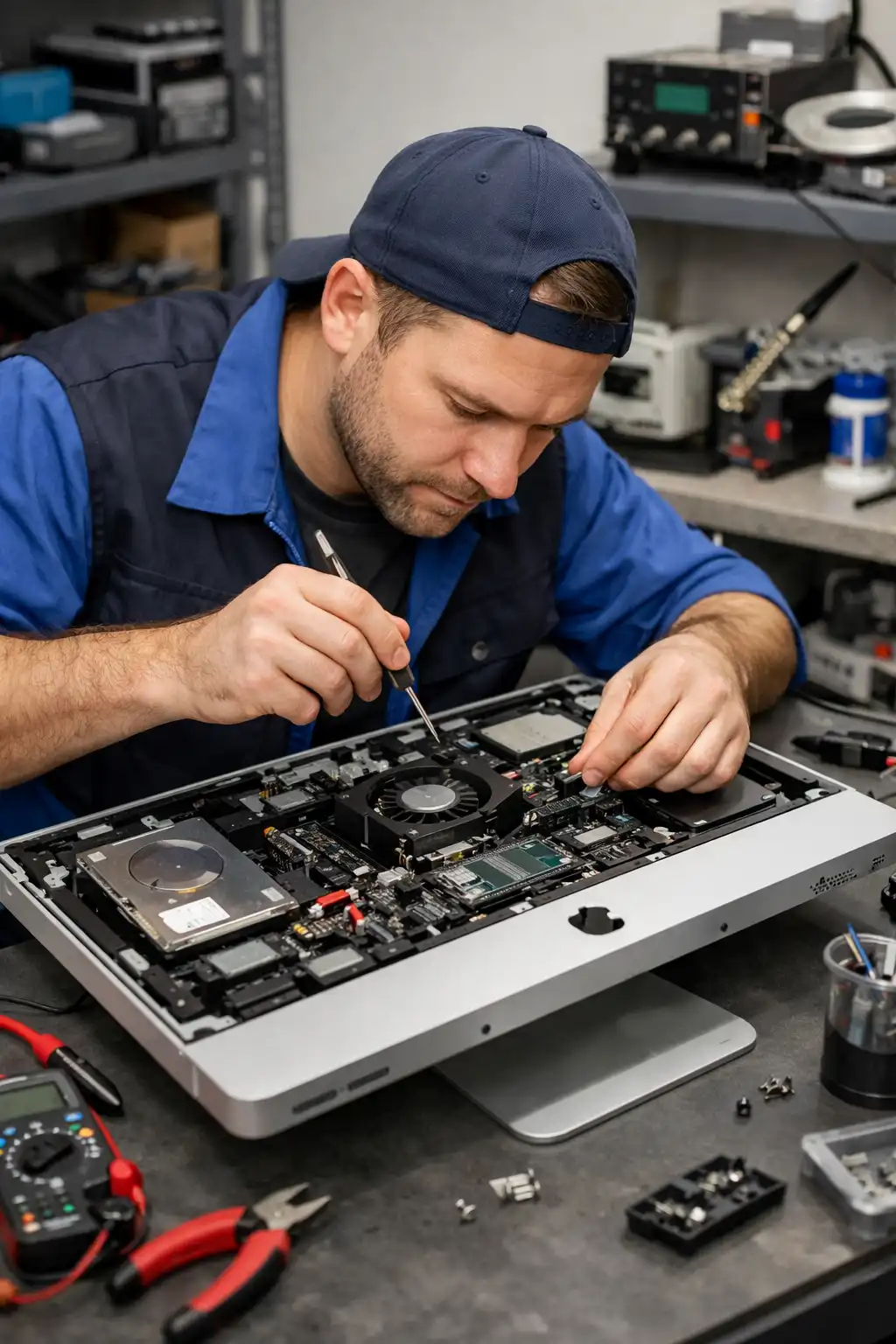 Ревда. Ремонт моноблока - диагностика и восстановление | Сервисный центр