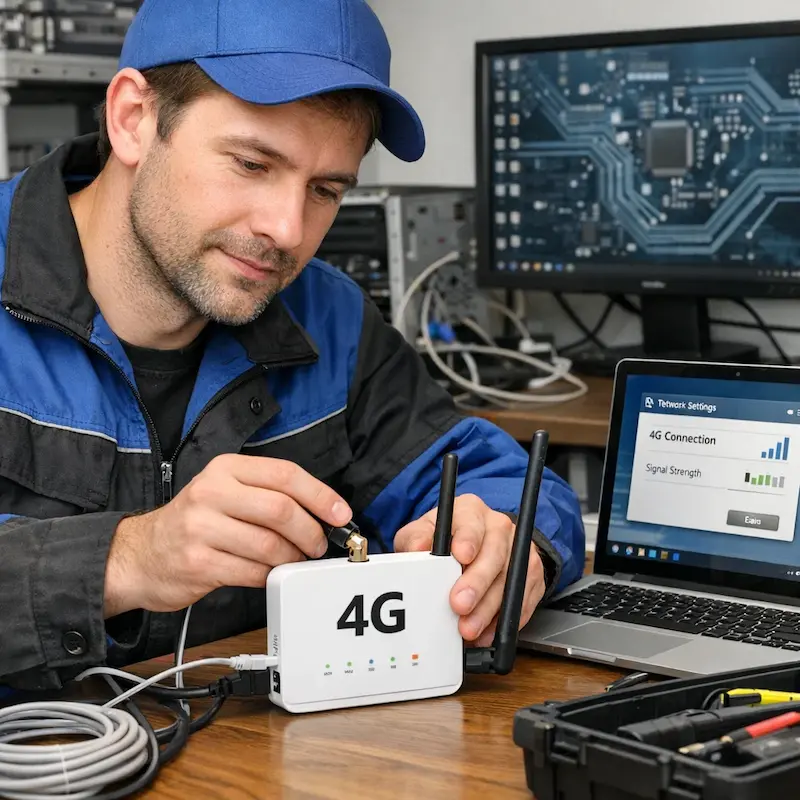 Настройка 4G модема в Ревде