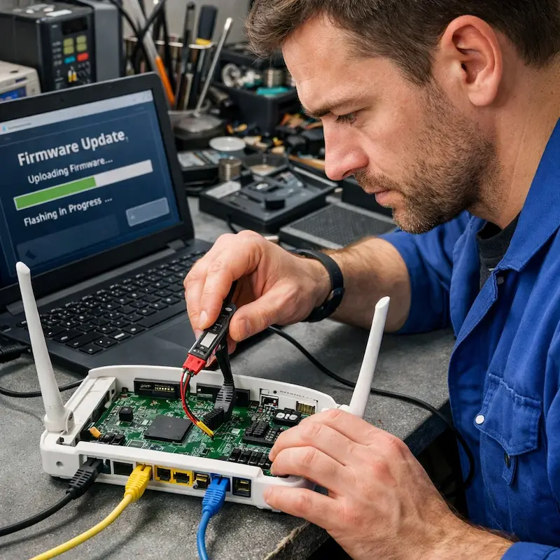 Обновление прошивки роутера в Ревде