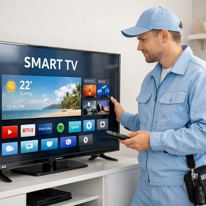 Настройка Smart TV в Ревде