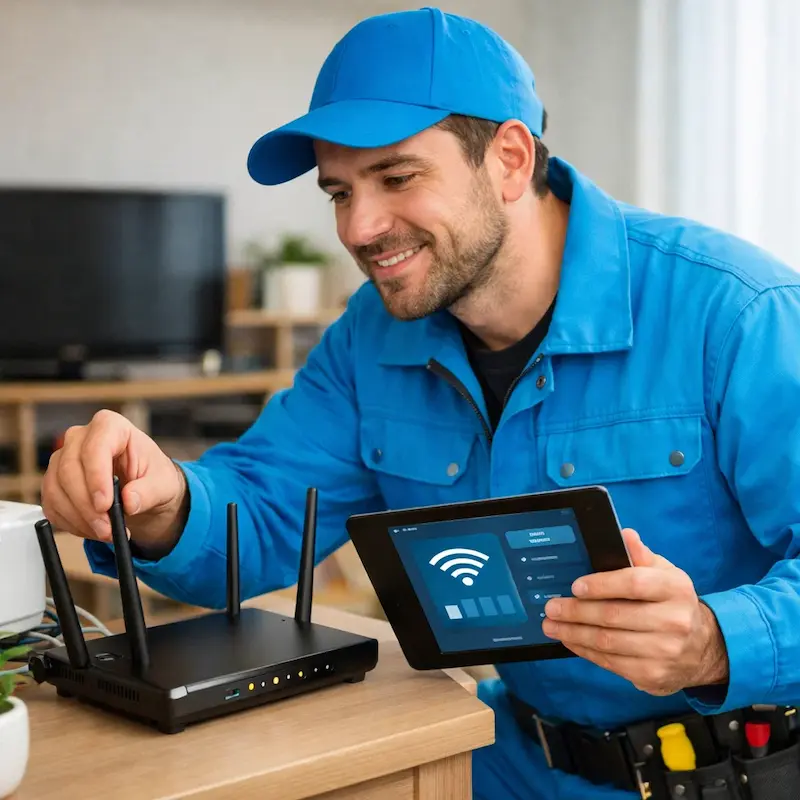 Настройка Wi-Fi для квартиры, дома и офиса в Ревде