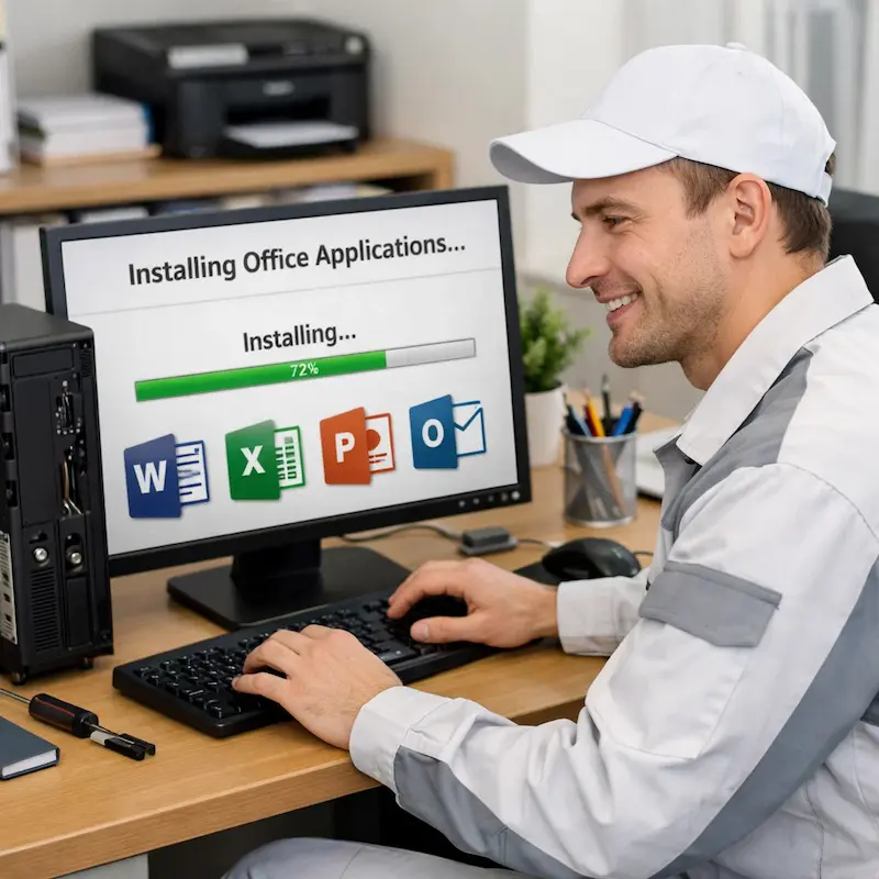 Установка и настройка программ на компьютере в Ревде