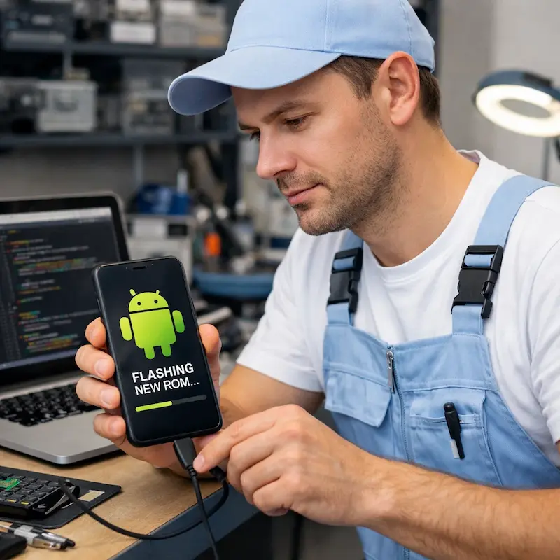 Прошивка Android в Ревде