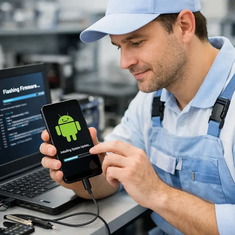 Перепрошить телефон в Ревде