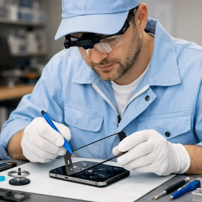 Замена тачскрина на смартфоне в Ревде