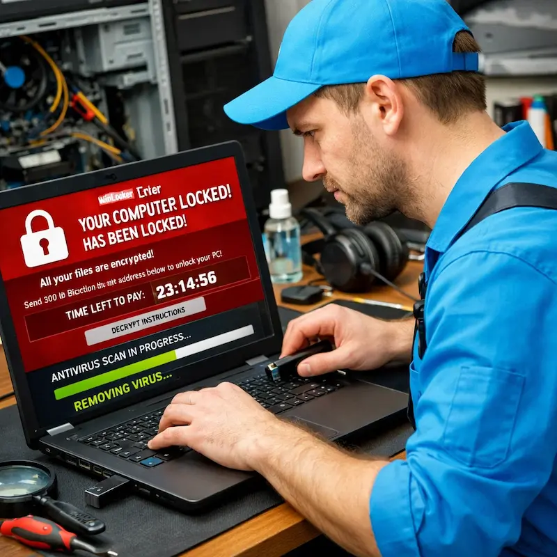 Удалить винлокер в Ревде